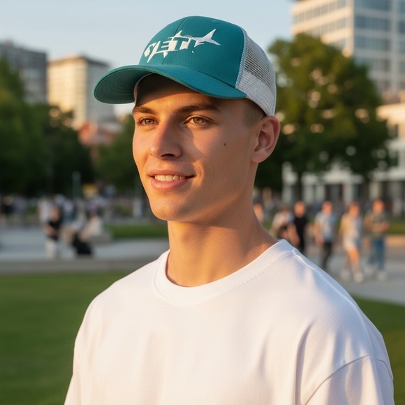 Yeti Snapback Trucker Hat New - Picture 6 of 6